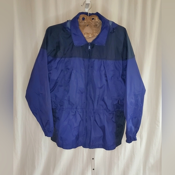 Columbia Rain Jacket Women Size Large Arcadia Packable Hooded Full Zip w/Pockets - Picture 1 of 10